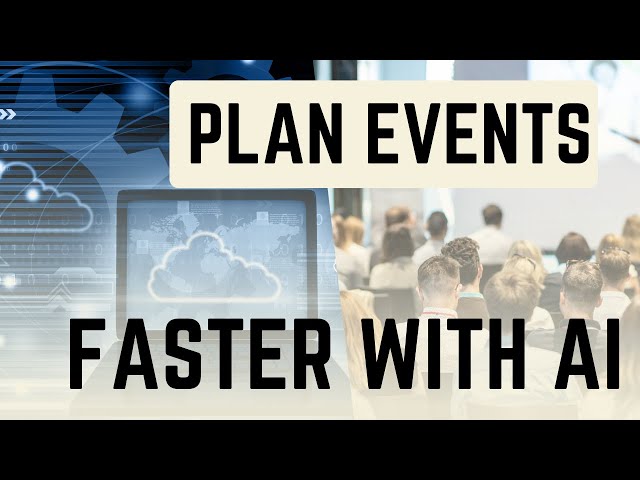 5 MUST-Have AI Tools for Event Planning to BOOST your efficiency