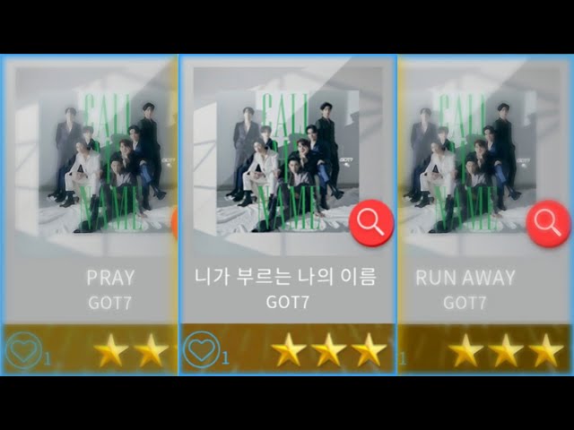 SSJYP • GOT7 | Calling My Name ● PRAY ● Now or Never ● THURSDAY ● RUN AWAY (Hard)