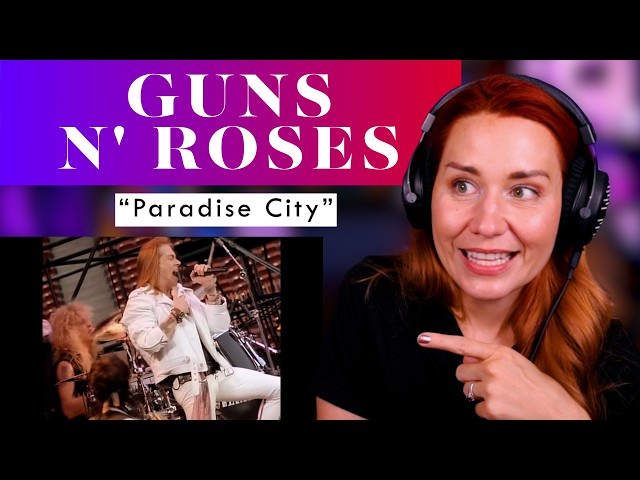 My First Time Hearing "Paradise City" And It's What I Expected. Vocal ANALYSIS of More Guns N' Roses
