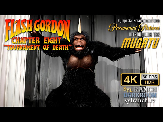 Flash Gordon 🚀 S01E08 (1936): "Tournament of Death"  - 4K/60fps/HDR Remaster