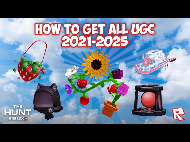 2021-2025 How to GET ALL UGC in The Hunt: Roblox 20 [EVENT]