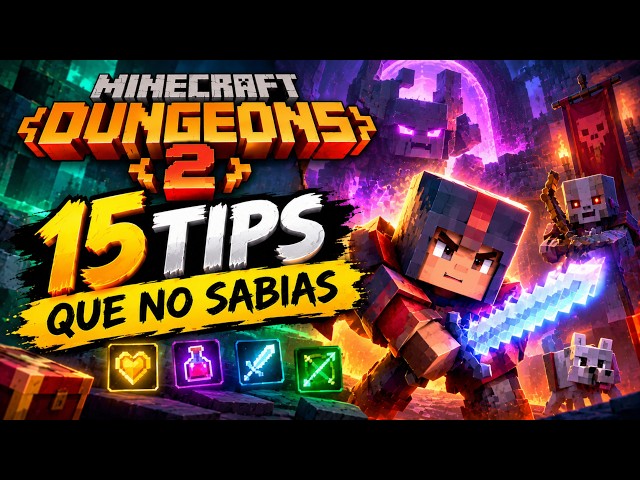 ✅ Haz ESTO antes de jugar MINECRAFT DUNGEONS 2