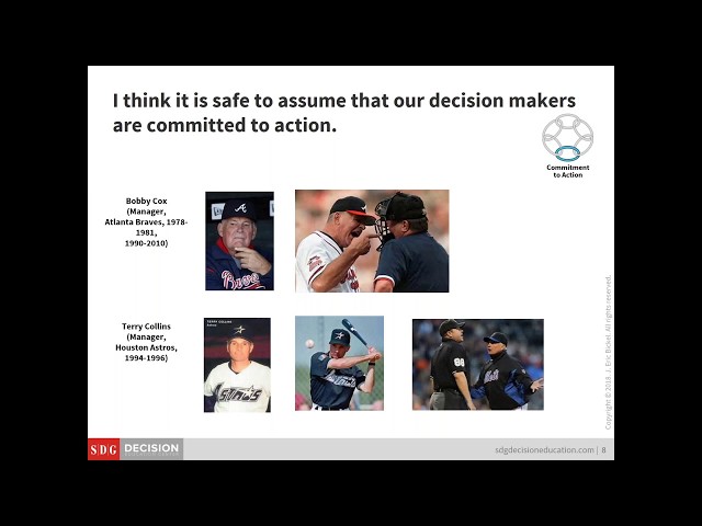 What Baseball Can Teach Us About Decision Making | SDG Decision Education Center