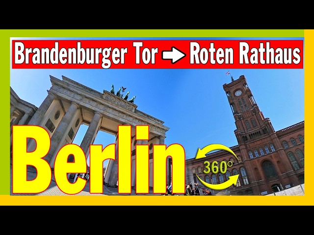 Brandenburger Tor – Rotes Rathaus. Preußischer Glanz & Berliner Politik: Eine Fahrt durch die Mitte