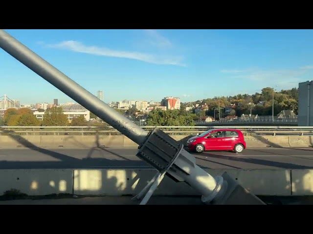 Belgrade Tram Ride | From Brutalist New Belgrade to the Stari Grad | Serbia 4K City Tour
