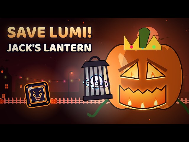 Nom & Lumi: JACK'S LANTERN 🎃 A 2-minute Halloween Demon Level