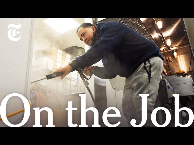 A Night With a Restaurant Deep Cleaner | On the Job | NYT Cooking