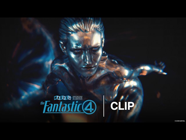 Silver Surfer Spaceship Chase Sequence | The Fantastic Four: First Steps | Official Clip