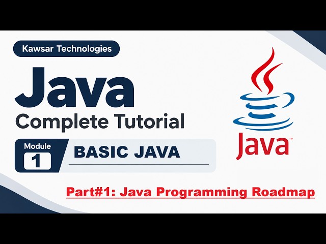 Java Complete Roadmap 2026 | From Beginner to Advanced—A to Z