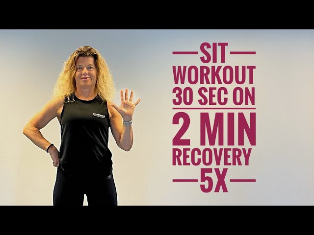20 min SIT (sprinting interval training) inspired by Dr. Stacy Sims /Workout by AC
