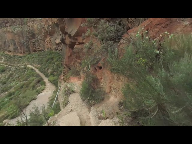 VR 180 3D Walk to the Rio Dam Tenerife