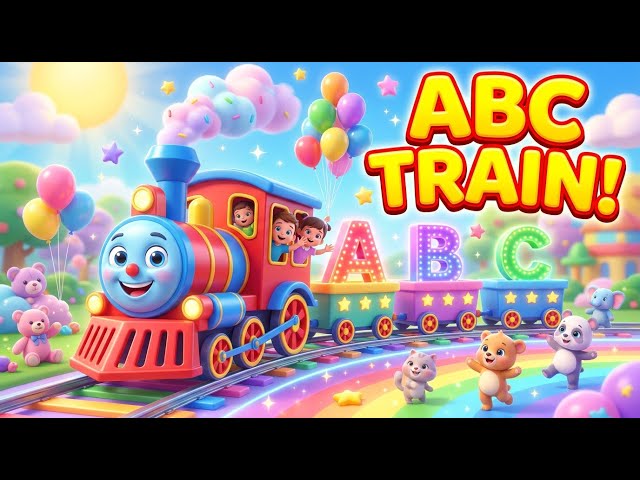 Live:ABC Train Adventure 🚂 | Learn ABC Alphabet Song for Kids | Fun Nursery Rhymes