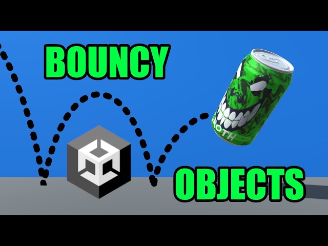Bouncy GameObjects - Unity Physic Material Explained