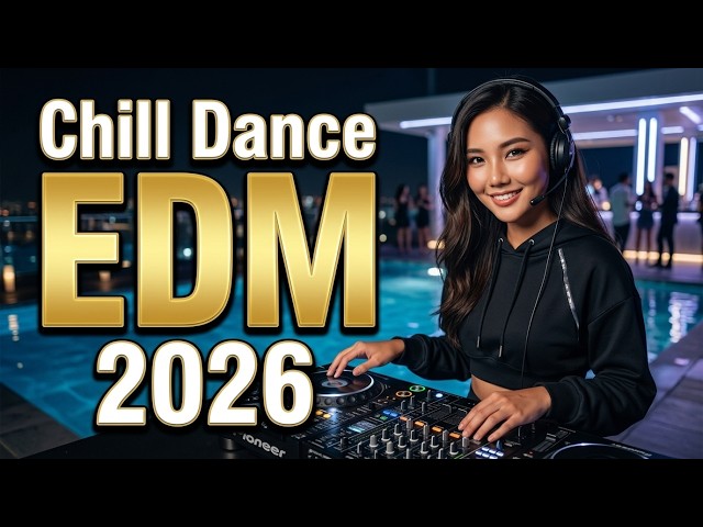 Chill Dance EDM 2026 - Escape Reality with Relaxing Beats for Night Drive and Emotional Moments