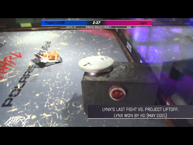 Project Liftoff vs Lynx - 3lb Robot Combat