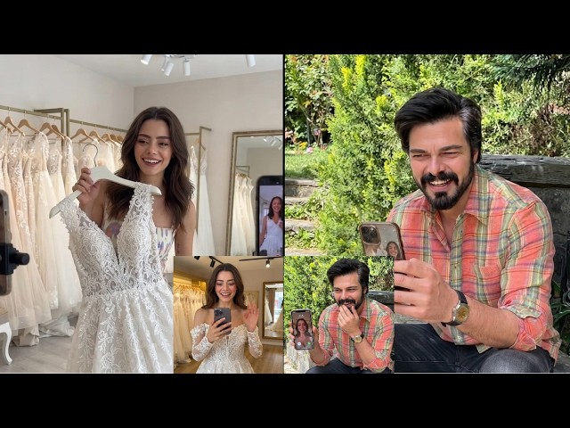 Sıla Türkoğlu told Halil İbrahim that she had already started trying on wedding dresses