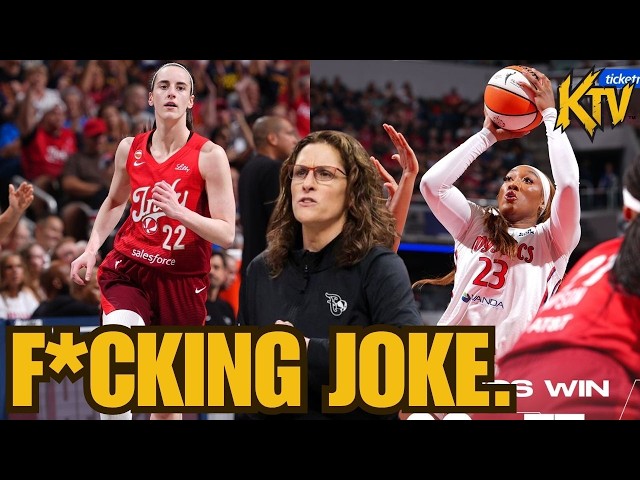 Caitlin Clark ANGRY CRASHOUT on Stephanie White BAD COACHING Indiana Fever LOSE HOMECOURT vs Mystics