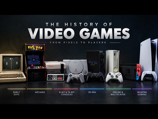 From Nuclear Labs to Esports: The History of Video Games