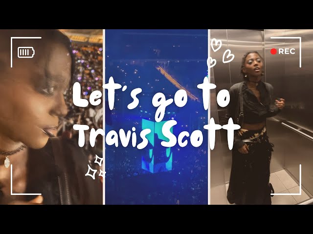 Let’s go to Travis Scott 2025 | GRWM + Live Set