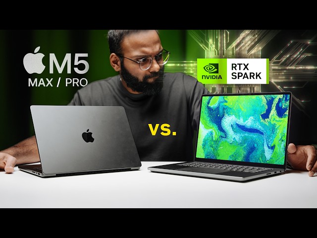RTX Spark vs the Fastest MacBook Pro (M5 Pro / M5 Max)