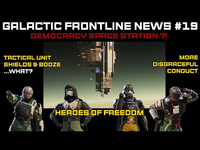 Helldivers Lore-Focused News // Democracy Space Station, Disgraceful Conduct, HoF - GFN.19