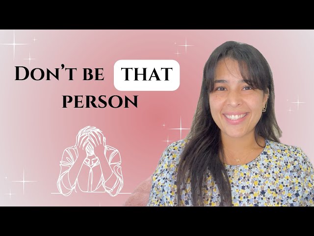 Why Personal Development Is Key: Avoid Becoming THAT Person