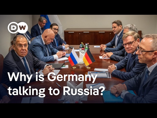 Germany and Russia hold first high-level talks since full-scale Ukraine invasion | DW News