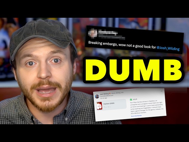 This Clayface Review Controversy is Beyond Stupid - Josh Wilding Controversy Explained