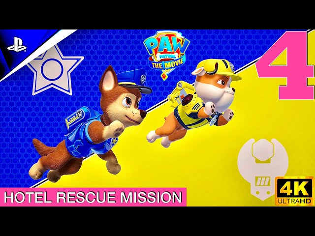Paw Patrol The Movie Adventure City Calls HYPERLOOP HAVOC Gameplay Part 4 #pawpatrol #shortsfeed #4k