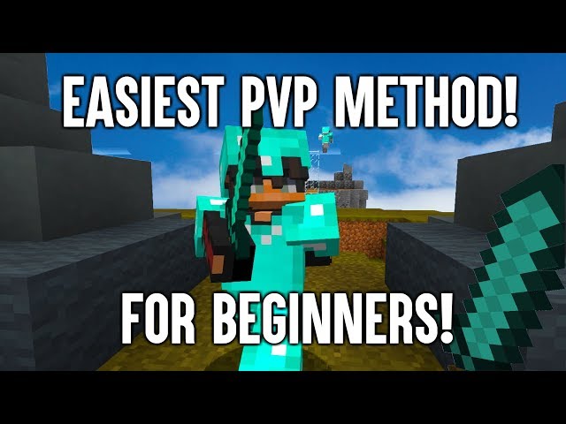 No Skill PVP Guide | The Easiest PVP Method in Minecraft (For Beginners and Everyone)