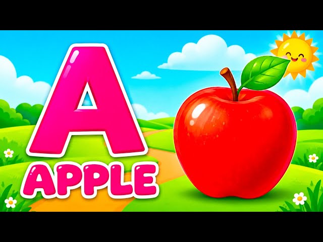 ABC Alphabet Learning for Kids | A to Z Letters & Words | ABCD Learning