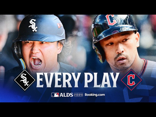 EVERY PLAY from White Sox vs. Guardians ALDS Game 1