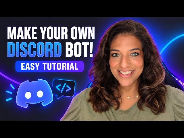 SUPER EASY DISCORD BOT TUTORIAL! (No "coding" required!)