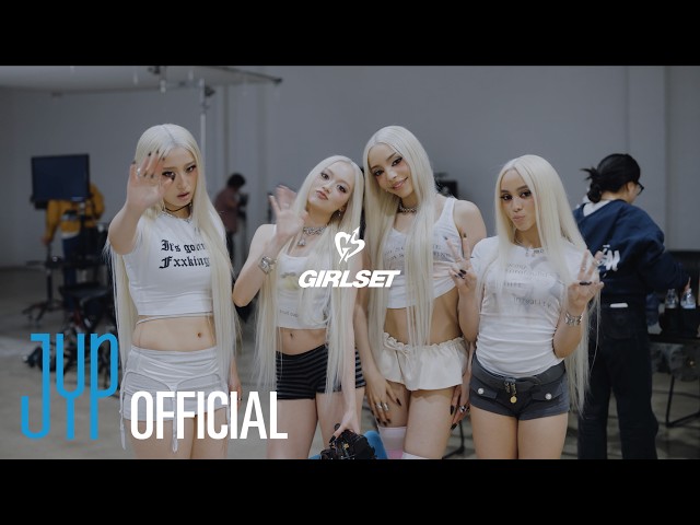 GIRLSET "CHAT" Physical Photo Behind the Scenes (Online Ver.)