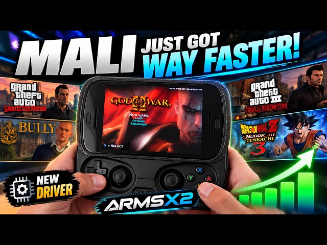 This New Driver MASSIVELY Improves Mali PS2 Performance! | ARMSX2 on RG Slide