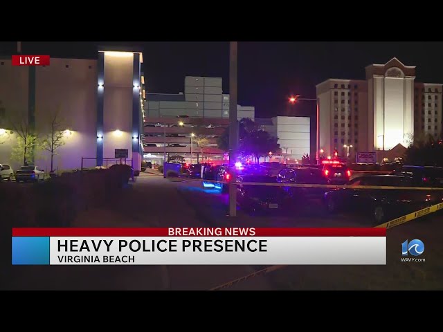 Large police presence at Virginia Beach Oceanfront