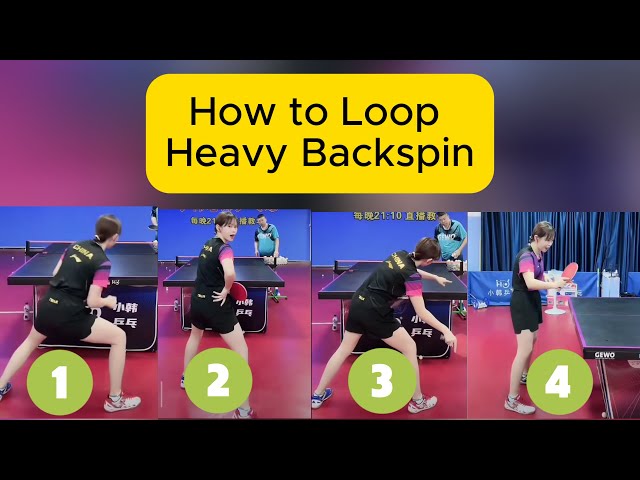 How to Loop Heavy Backspin – The Ultimate Breakdown with 4P Formula