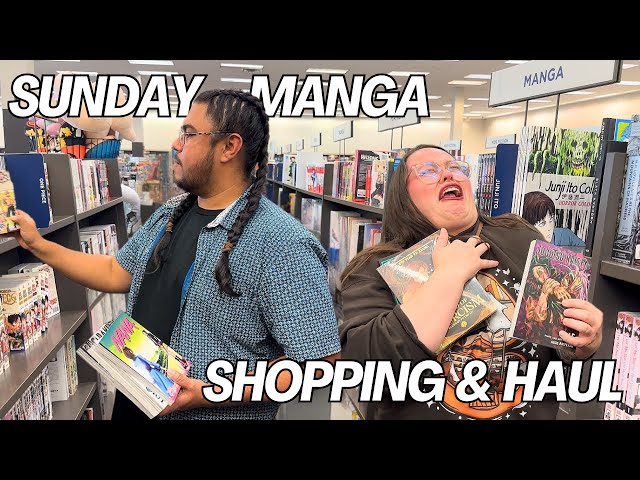Manga Shopping & Haul // Real Time Talking at Books A Million Manga Vlog