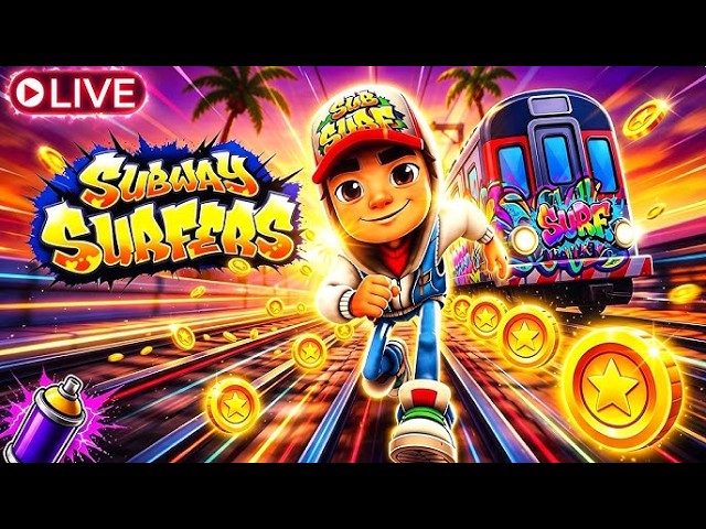 🔥 SUBWAY SURFERS LIVE | Non-Stop High Score Chase & Insane Gameplay! 🏃💨