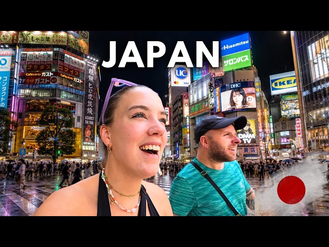 Our FIRST TIME in Japan 🇯🇵 (Tokyo Completely Blew Us Away)