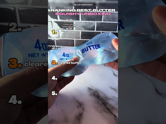 Ranking Best Butter Squishy Unboxing