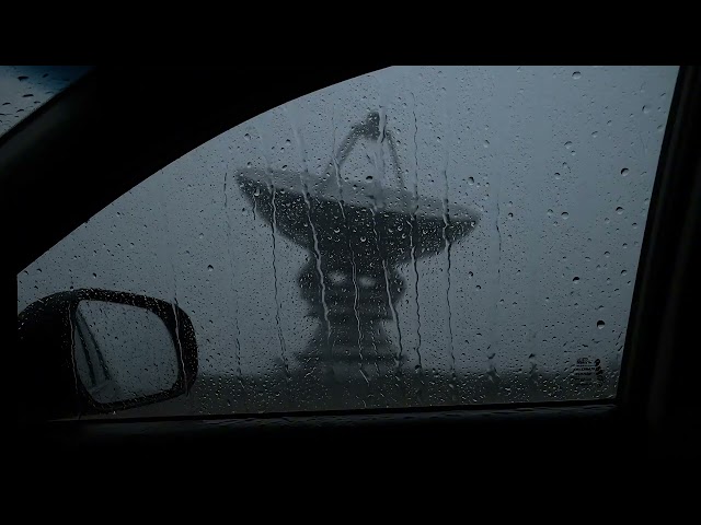 Heavy Rain on a Car Windshield - Sounds for Deep Sleep, Anxiety Relief, Focus, Calming