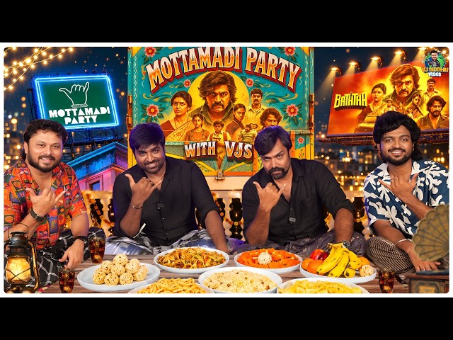 சம்பவம் Started🔥100% Fun Guarantee💥🤩| Mottamadi Party 🤙🏻| Vj Siddhu Vlogs