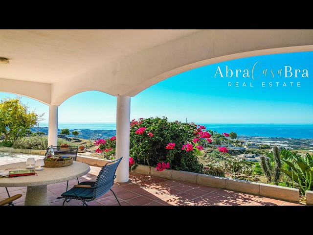 Panoramic Sea-View Villa with Guest Apartment | Arenas, Málaga