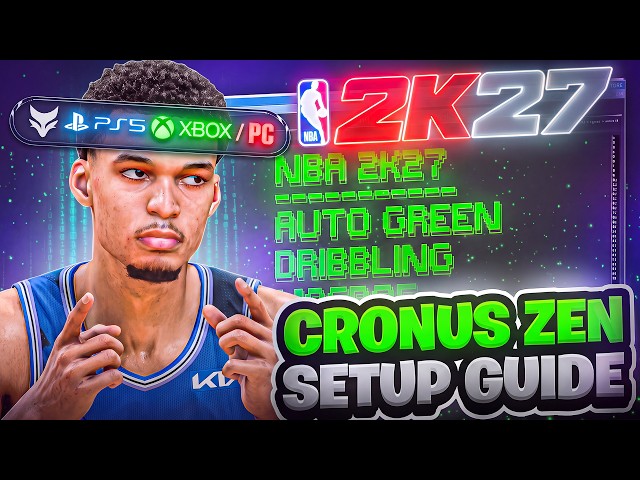 NBA 2K27 Cronus Zen Script Setup *AUTO GREEN* Tutorial! (STEP BY STEP)
