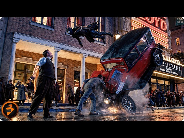 Spider-Noir Takes On Megawatt and Sandman | SPIDER-NOIR