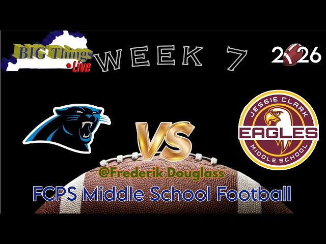 Big Things Kentucky Presents  Middle School Football
