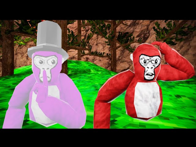 I turned invisible in gorilla tag