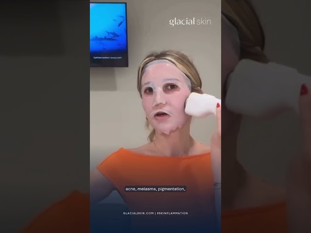 "Everybody watching this has #skinflammation" says The Dallas Aesthetician