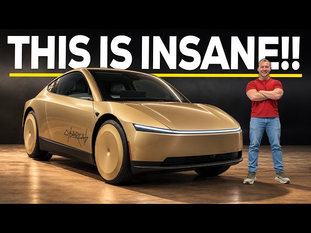 NEW Tesla Cybercab Review: THIS CHANGES EVERYTHING!